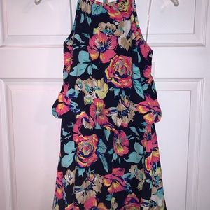 Pink Lily Boutique Rocking All Night Halter Dress